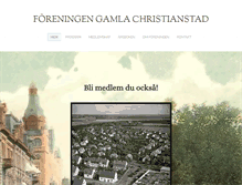 Tablet Screenshot of gamlachristianstad.nu